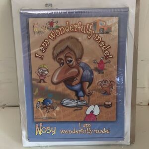 World Challenge Inc Nosy “I Am Wonderfully Made” 60 Piece Puzzle Game Toy New